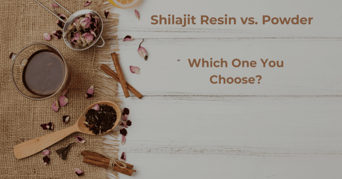 shilajit resin vs powder